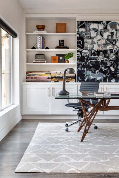 Contemporary Office Office and Study. Design Studio by Ashton Taylor Interiors, LLC.