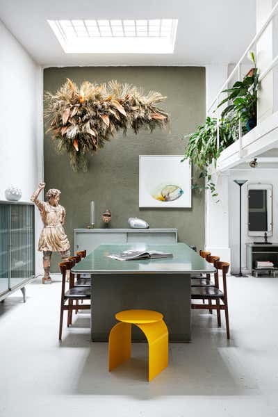  Eclectic Apartment Workspace. Milano loft by Spinzi.