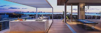  Modern Contemporary Apartment Exterior. 57 Ocean Penthouse by Sofia Joelsson Design Studio.