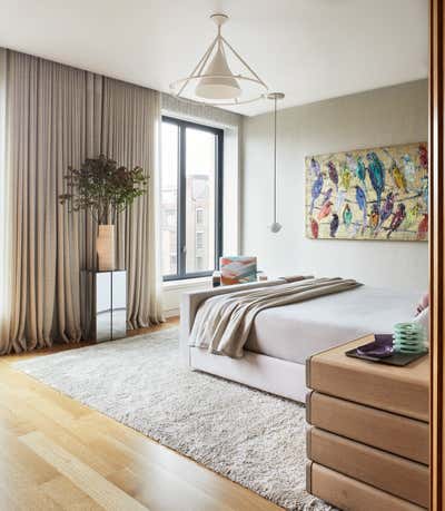  Modern Apartment Bedroom. 21 East 12th by Timothy Godbold.