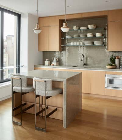  Modern Apartment Kitchen. 21 East 12th by Timothy Godbold.