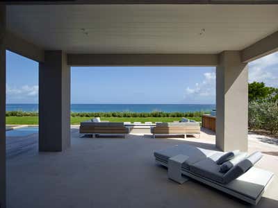  Beach Style Beach House Patio and Deck. Bakers Bay  by Thorp.