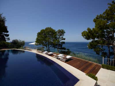  Mediterranean Vacation Home Patio and Deck. Cap Ferrat by Thorp.
