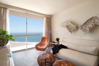  Coastal Beach House Office and Study. Ocean View Penthouse by Sarah Barnard Design.