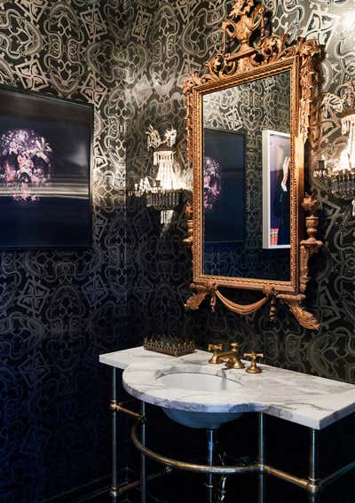  Eclectic Family Home Bathroom. Harlem Brownstone by Povero & Company.