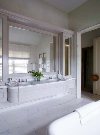  British Colonial Country House Bathroom. The Hamptons by Thorp.