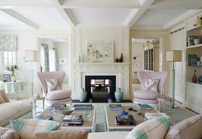  British Colonial Country House Living Room. The Hamptons by Thorp.