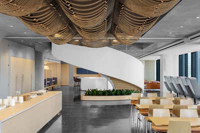  Contemporary Office Open Plan. 55 Hudson Yards by Schiller Projects.