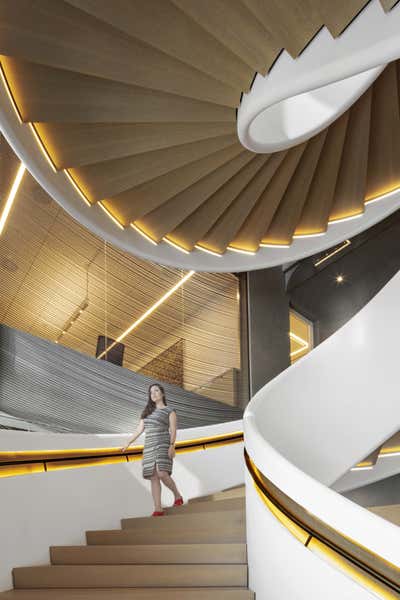  Contemporary Office Open Plan. 55 Hudson Yards by Schiller Projects.