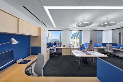 Contemporary Workspace. San Francisco Law Office by Schiller Projects.