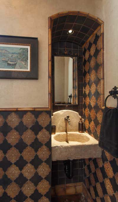  Traditional Family Home Bathroom. Southern California Historic Beach Residence- Classic Traditional by Interior Design Imports.
