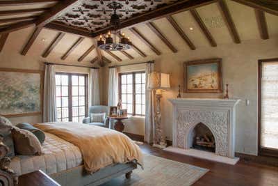 Mediterranean Family Home Bedroom. Southern California Historic Beach Residence- Classic Traditional by Interior Design Imports.