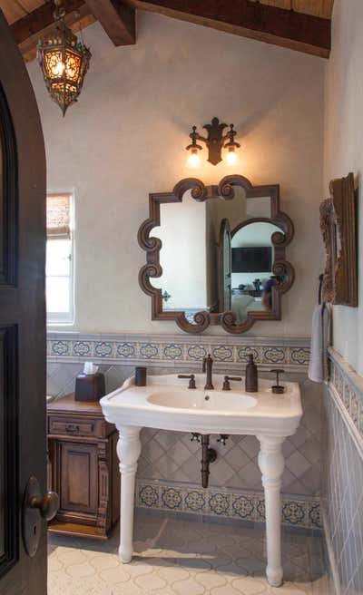  Mediterranean Bathroom. Southern California Historic Beach Residence- Classic Traditional by Interior Design Imports.