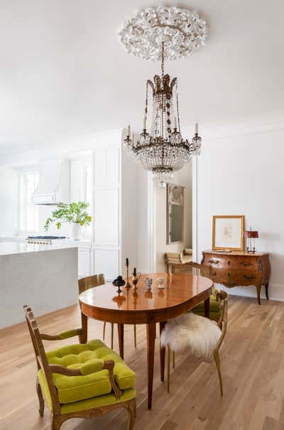  French Kitchen. Parisian apartment meets New Orleans by Sherry Shirah Design.