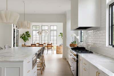  Eclectic Family Home Kitchen. Golf Terrace by Tara Cain Design.