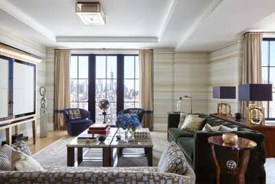  Eclectic Apartment Living Room. Chelsea Pied-A-Terre by JARVISSTUDIO.