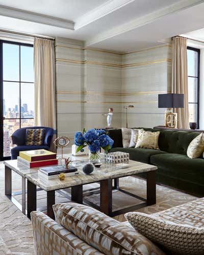  Eclectic Apartment Living Room. Chelsea Pied-A-Terre by JARVISSTUDIO.