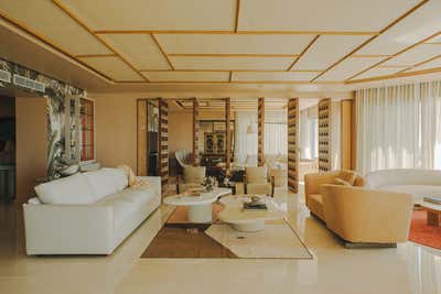  Eclectic Apartment Living Room. VA Apartment by Desiree Casoni.