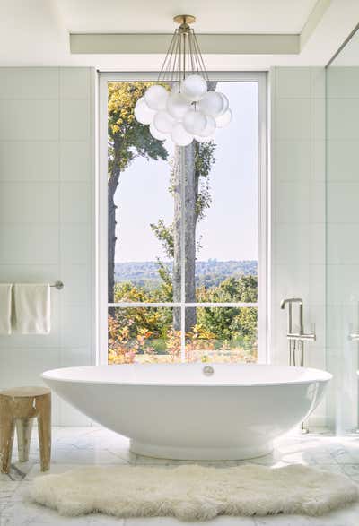  Contemporary Modern Family Home Bathroom. Westchester Views by Workshop APD.