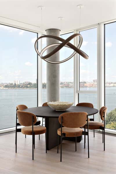  Modern Apartment Dining Room. Greenwich Village Apartment by Workshop APD.