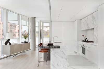  Modern Apartment Kitchen. Greenwich Village Apartment by Workshop APD.