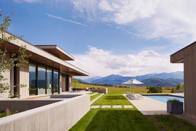  Modern Country House Exterior. Mountain Modern by Robbins Architecture.