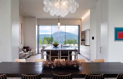 Modern Country House Kitchen. Mountain Modern by Robbins Architecture.