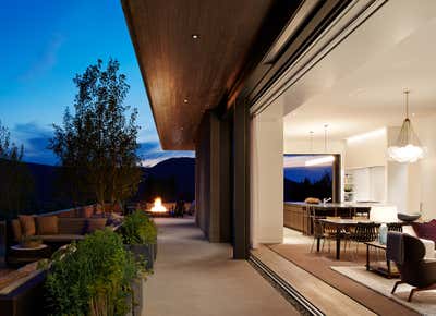  Modern Country House Patio and Deck. Mountain Modern by Robbins Architecture.