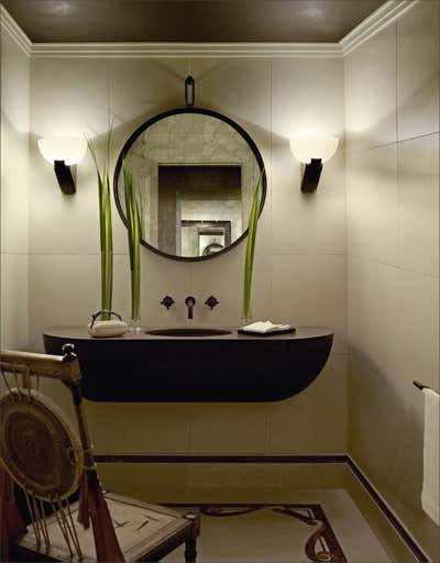 Contemporary Apartment Bathroom. Central Park Residence by Sandra Nunnerley Inc..