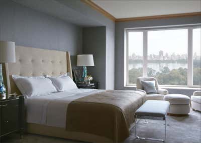  Contemporary Apartment Bedroom. Central Park Residence by Sandra Nunnerley Inc..