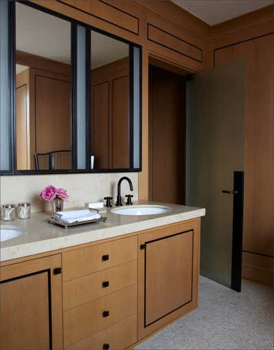 Contemporary Apartment Bathroom. Central Park Residence by Sandra Nunnerley Inc..