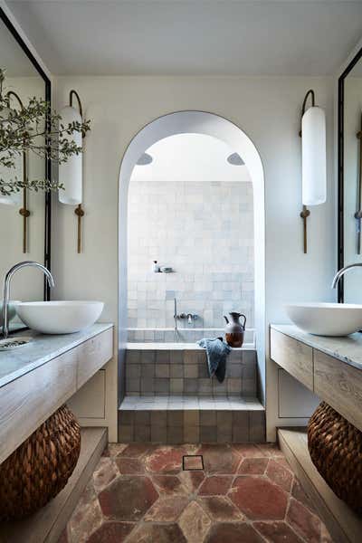  Mediterranean Bathroom. Urban Farmhouse by Kate Nixon.