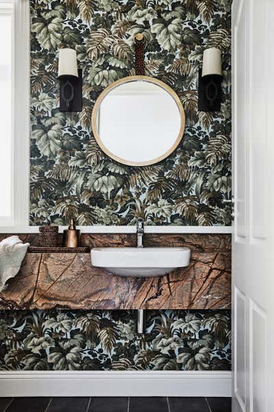  Country Farmhouse Country House Bathroom. Nature Nurture by Kate Nixon.