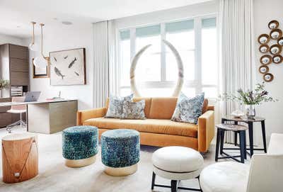 Contemporary Apartment Open Plan. Carrion Court Plaza by Juliette Calaf Interiors.