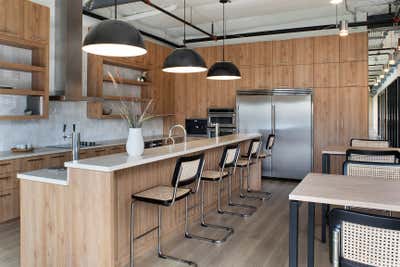  Modern Office Kitchen. Office on PCH by The Luster Kind.
