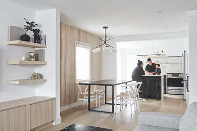  Minimalist Family Home Dining Room. Rosethorn by Atelier Riot.