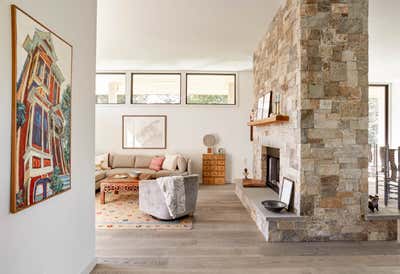  Bohemian Family Home Living Room. Sag Harbor by Kristen Elizabeth Design Group.