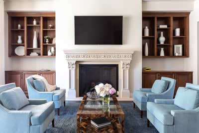  French Family Home Living Room. Classic Traditional by Kristen Elizabeth Design Group.