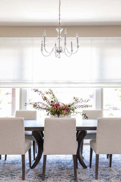  French Family Home Dining Room. Classic Traditional by Kristen Elizabeth Design Group.