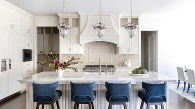  French Family Home Kitchen. Classic Traditional by Kristen Elizabeth Design Group.