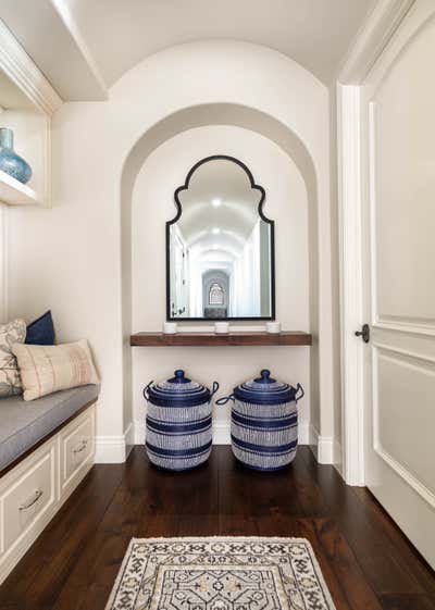  French Moroccan Entry and Hall. Classic Traditional by Kristen Elizabeth Design Group.