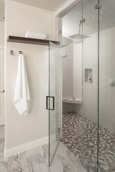  Bohemian Minimalist Family Home Bathroom. Luxe Spa Sanctuary by Kristen Elizabeth Design Group.