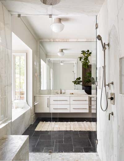  Transitional Family Home Bathroom. Vestavia Hills by Sean Anderson Design.