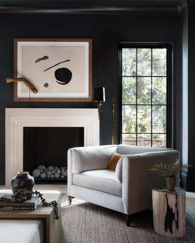 Rustic Living Room. Vestavia Hills by Sean Anderson Design.