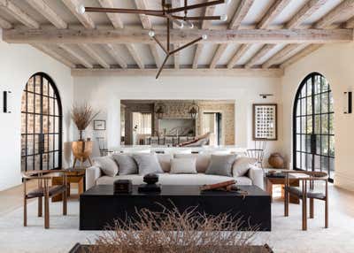  Country Living Room. Vestavia Hills by Sean Anderson Design.