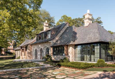  Country Family Home Exterior. Vestavia Hills by Sean Anderson Design.