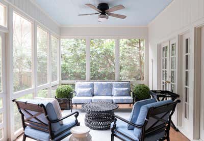  British Colonial Family Home Patio and Deck. Project Pemberton by Kristen Nix Interiors.