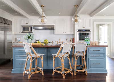  British Colonial Regency Family Home Kitchen. Project Pemberton by Kristen Nix Interiors.