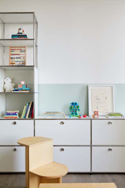  Contemporary Mid-Century Modern Apartment Children's Room. Upper East Side Apartment by GRISORO studio.