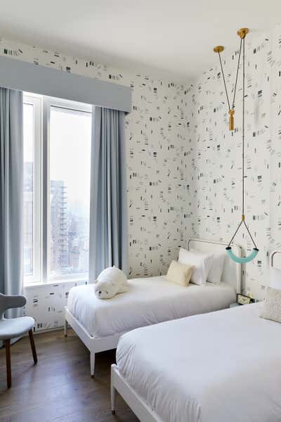 Contemporary Apartment Children's Room. Upper East Side Apartment by GRISORO studio.